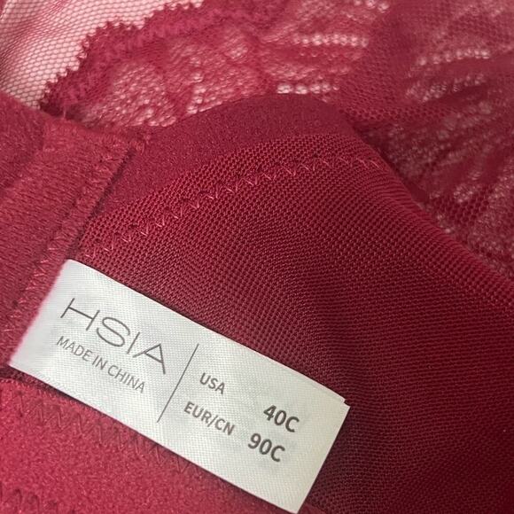 NWT HSIA LACE UNDERWIRE‎ BRA SIZE 40C - Picture 4 of 4